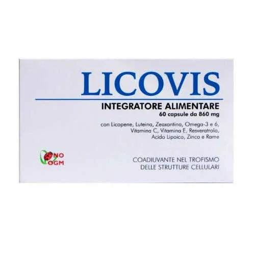 LICOVIS 60 CAPSULE 45,45 G - Farmaspeed