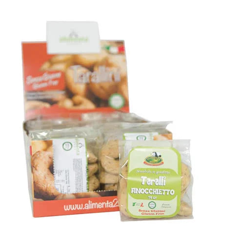TARALLI FINOCCHIETTO SENZA GLUTINE 75 G - Farmaspeed