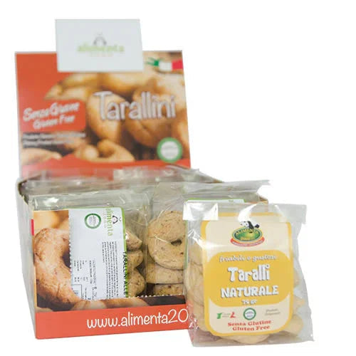 TARALLI AL NATURALE SENZA GLUTINE 75 G - Farmaspeed