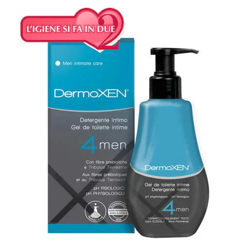 DERMOXEN DETERGENTE INTIMO 4 MEN 125 ML - Farmaspeed