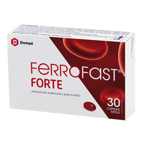 FERROFAST FORTE 30 CAPSULE MOLLI - Farmaspeed