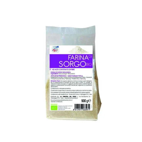FSC FARINA DI SORGO BIO AD ALTO CONTENUTO DI FIBRA 500 G - Farmaspeed