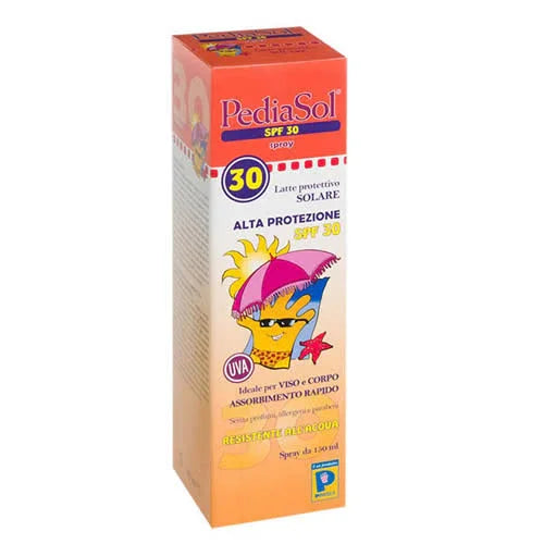 PEDIASOL SPF 30 LATTE SOLARE SPRAY 150 ML - Farmaspeed