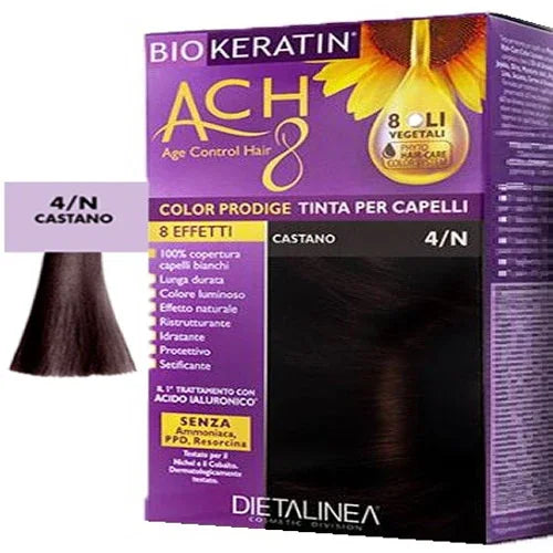 BIOKERATIN ACH8 COLOR PRODIGE 4/N CASTANO - Farmaspeed
