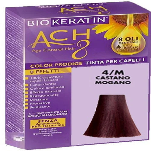 BIOKERATIN ACH8 COLOR PRODIGE 4/M CASTANO MOGANO - Farmaspeed