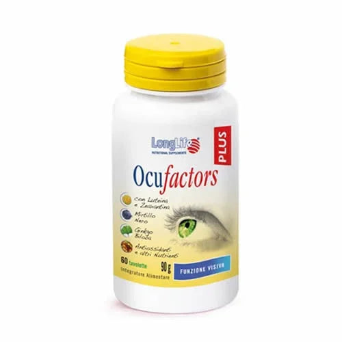 LONGLIFE OCUFACTORS PLUS 60 TAVOLETTE RIVESTITE - Farmaspeed