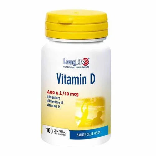 LONGLIFE VITAMIN D 400UI 100 COMPRESSE RIVESTITE - Farmaspeed