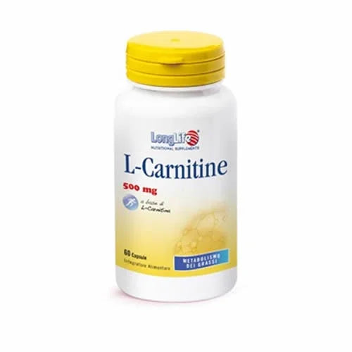 LONGLIFE L-CARNITINE 60 CAPSULE DI GELATINA DA 960 MG - Farmaspeed
