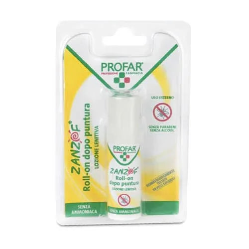 ZANZOF LOZIONE POST PUNTURA SENZA AMMONIACA ROLL-ON 20 ML PROFAR - Farmaspeed