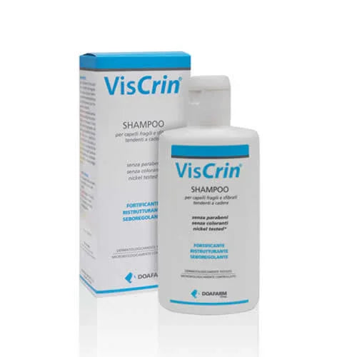 VISCRIN SHAMPOO CAPELLI FRAGILI E SFIBRATI TENDENTI A CADERE 200 ML - Farmaspeed