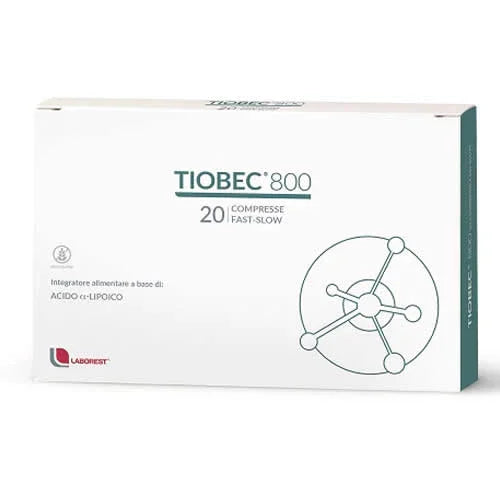 TIOBEC 800 20 COMPRESSE FAST-SLOW 36 G - Farmaspeed