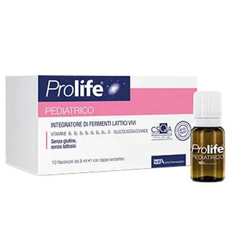 PROLIFE PEDIATRICO 10 FLACONCINI 8 ML - Farmaspeed