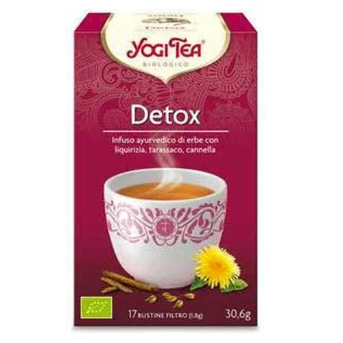 YOGI TEA DETOX BIO 30,6 G - Farmaspeed