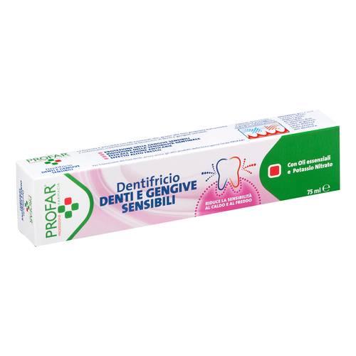 DENTIFRICIO DENTI E GENGIVE SENSIBILI 75 ML PROFAR - Farmaspeed
