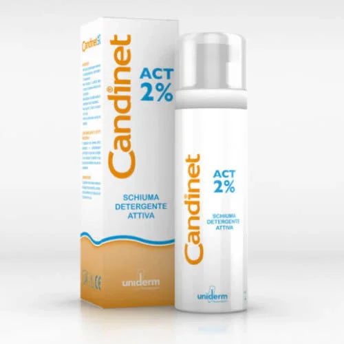 CANDINET ACT 2% SCHIUMA DETERGENTE ATTIVA 150 ML - Farmaspeed