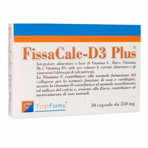 FISSACALC-D3 PLUS 30 CAPSULE 350 MG - Farmaspeed
