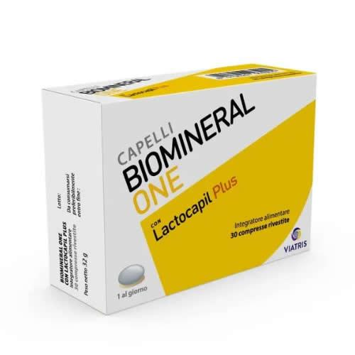 BIOMINERAL ONE LACTOCAPIL PLUS 30 COMPRESSE - Farmaspeed