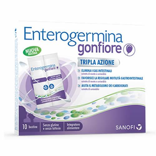 ENTEROGERMINA GONFIORE 10 BUSTINE BIPARTITE - Farmaspeed