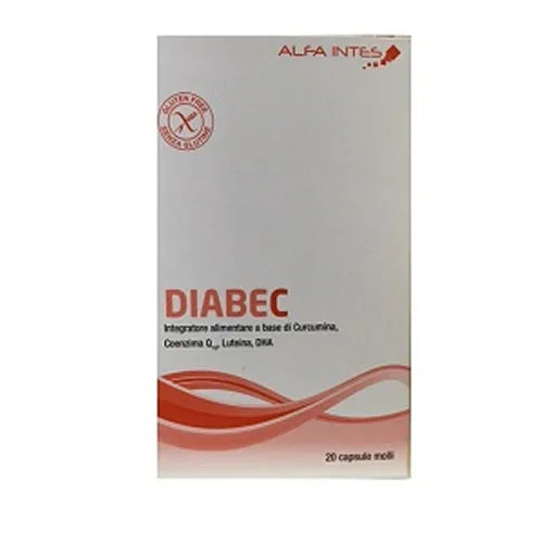 DIABEC 20 CAPSULE MOLLI - Farmaspeed