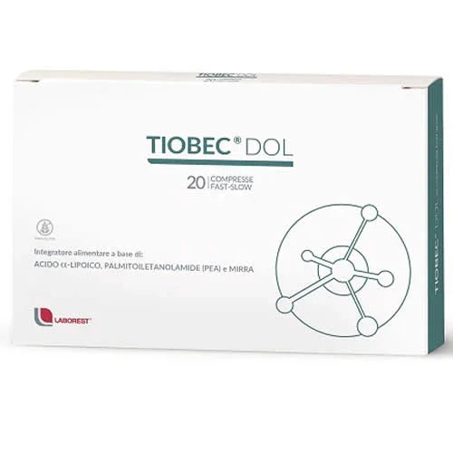 TIOBEC DOL 20 COMPRESSE DA 1455 MG - Farmaspeed