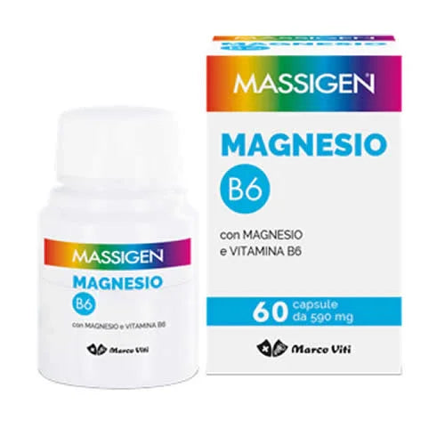 MASSIGEN MAGNESIO B6 60 CAPSULE - Farmaspeed