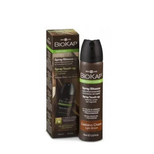 BIOS LINE BIOKAP NUTRICDEL SPRAY RITOCCO CASTANO CHIARO 75 ML - Farmaspeed