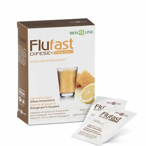 APIX PROPOLI FLUFAST DIFESE+ 20 BUSTINE EFFERVESCENTI BIOSLINE - Farmaspeed