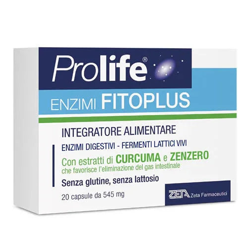 PROLIFE ENZIMI FITOPLUS 20 CAPSULE - Farmaspeed