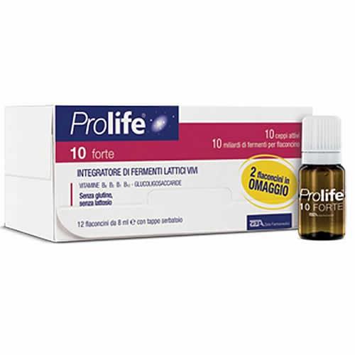 PROLIFE 10 FORTE 12 FLACONCINI DA 8 ML - Farmaspeed