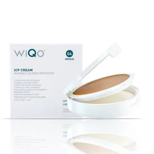 WIQO ICP CREMA COMPATTA COLORATA SPF50+ MEDIUM 10,5 ML - Farmaspeed