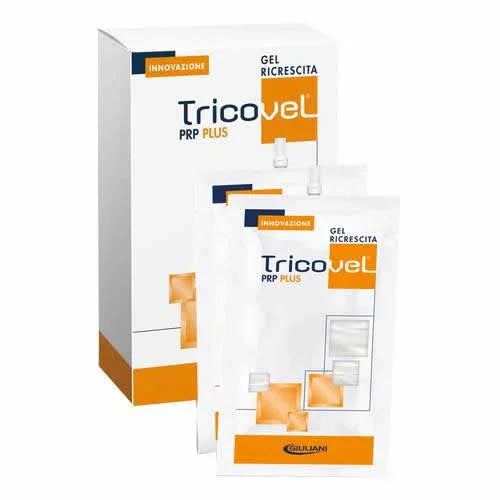 TRICOVEL PRP PLUS GEL RICRESCITA CAPELLI NUOVA FORMULA 2X15 ML - Farmaspeed