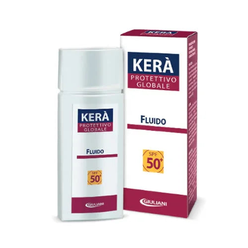 KERA' SOLE FLUIDO PROTETTIVO GLOBALE SPF 50+ 50 ML - Farmaspeed