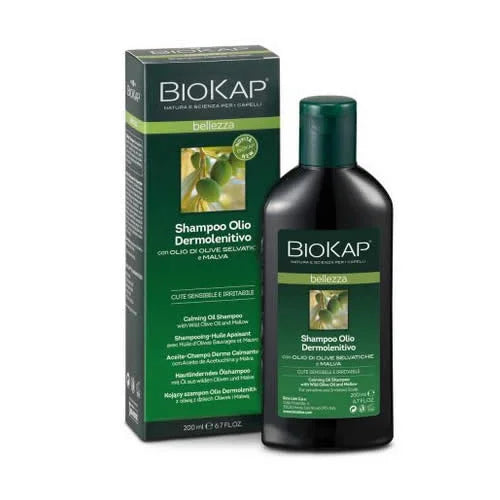 BIOKAP BELLEZZA SHAMPOO OLIO DERMOLENITIVO 200 ML BIOSLINE - Farmaspeed