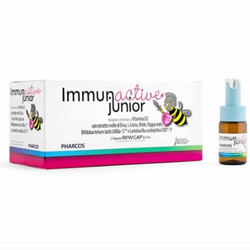 IMMUNACTIVE JUNIOR PHARCOS 21 FIALE 10 ML - Farmaspeed