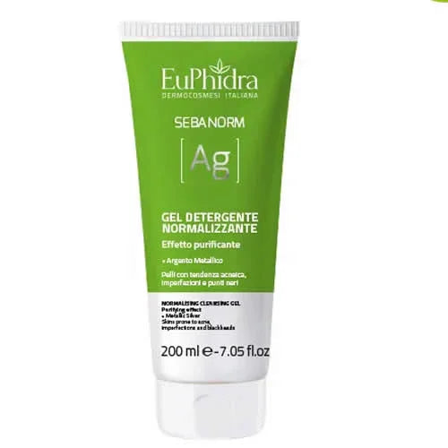 EUPHIDRA SEBANORM AG GEL DETERGENTE 200 ML - Farmaspeed