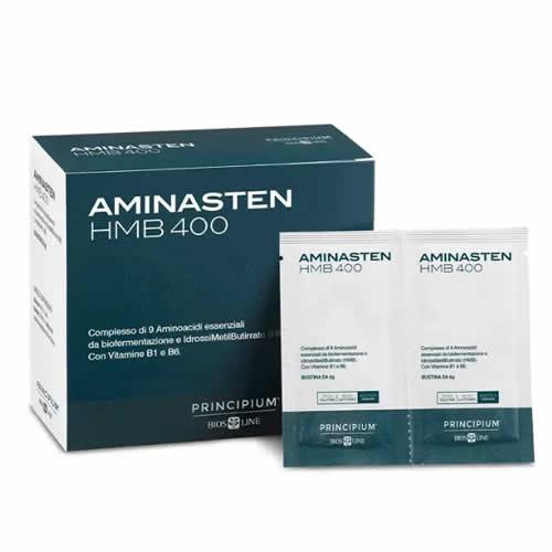 PRINCIPIUM AMINASTEN HMB400 14 BUSTINE 6 G - Farmaspeed