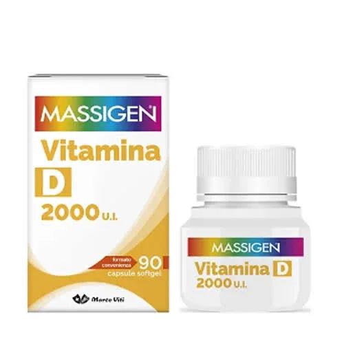 MASSIGEN VITAMINA D 2000 UI 90 CAPSULE SOFTGEL - Farmaspeed