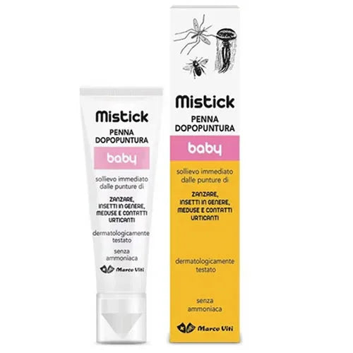 MISTICK BABY PENNA GEL DOPOPUNTURA ZANZARE IN TUBO CON ASTUCCIO - Farmaspeed
