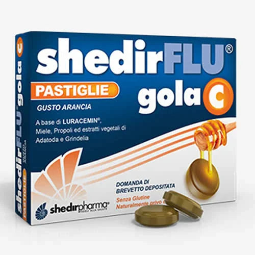 SHEDIRFLU GOLA C ARANCIA 36 PASTIGLIE - Farmaspeed