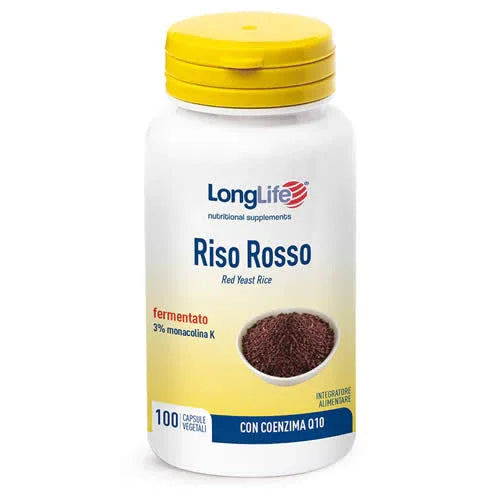 LONGLIFE RISO ROSSO 100 CAPSULE VEGETALI - Farmaspeed