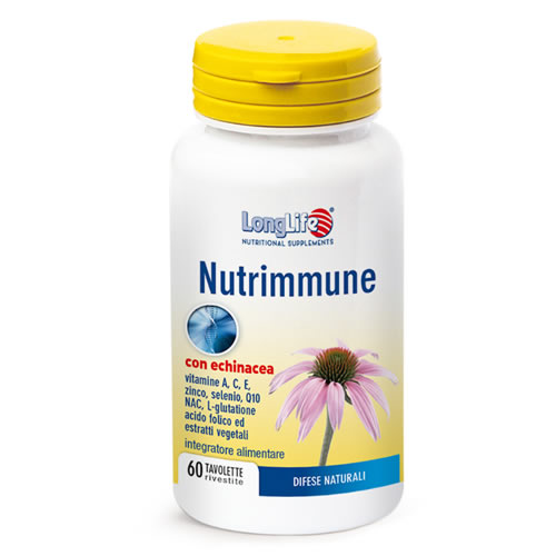 LONGLIFE NUTRIMMUNE 60 TAVOLETTE RIVESTITE - Farmaspeed