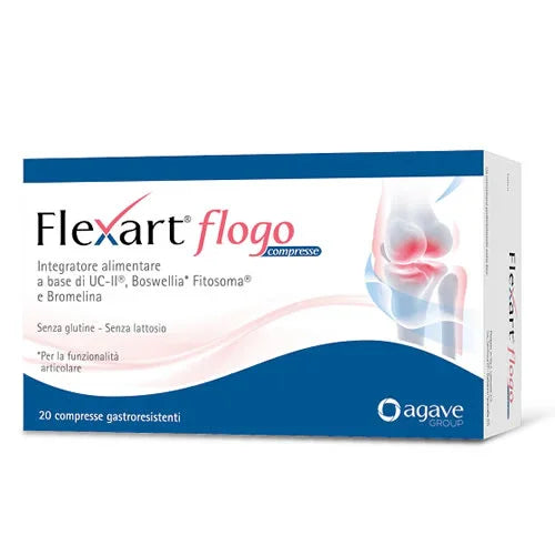 FLEXART FLOGO 20 COMPRESSE GASTRORESISTENTI - Farmaspeed