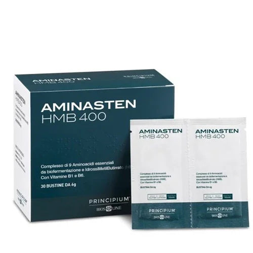 PRINCIPIUM AMINASTEN HMB400 BIOSLINE 30 BUSTINE - Farmaspeed