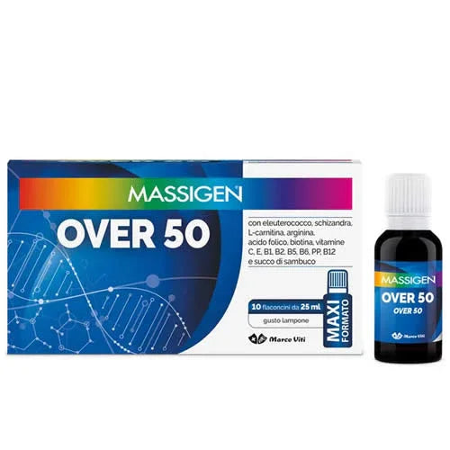 MASSIGEN OVER 50 10 FLACONI DA 25 ML - Farmaspeed