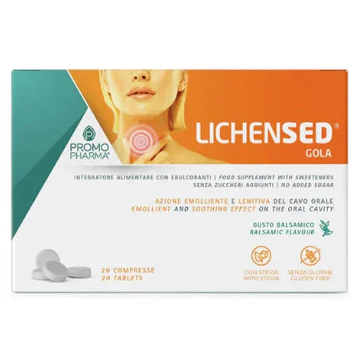 LICHENSED BALSAMICO 20 PASTIGLIE - Farmaspeed