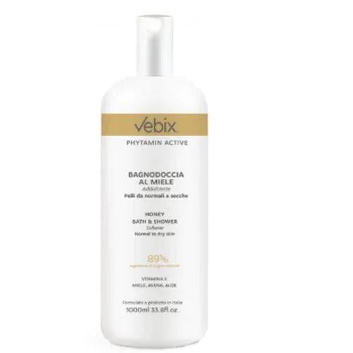 VEBIX PHYTAMIN ACTIVE BAGNODOCCIA MIELE 1000 ML - Farmaspeed