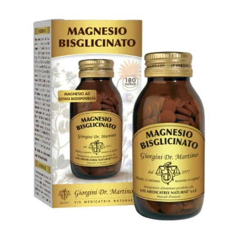MAGNESIO BISGLICINATO 180 PASTIGLIE - Farmaspeed