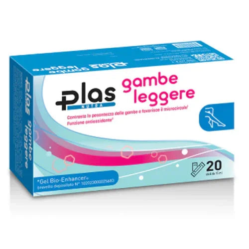 PLAS GAMBE LEGGERE 20 STICK PACK - Farmaspeed