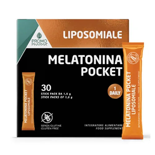 MELATONINA POCKET LIPOSOMIALE 30 STICK DA 1,5 G - Farmaspeed