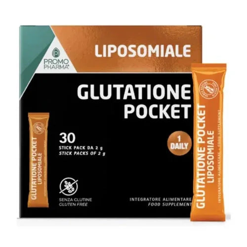 GLUTATIONE POCKET LIPOSOMIALE 30 STICK DA 2 G - Farmaspeed